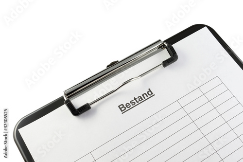 Photo: Klemmbrett Bestand Klemmbrett Bestand