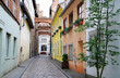 Gasse in Lübeck