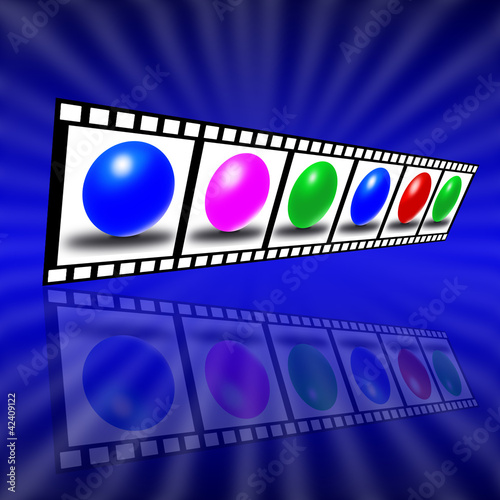 Illustration: Film Reel Film Reel