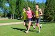 Cheerful Runners