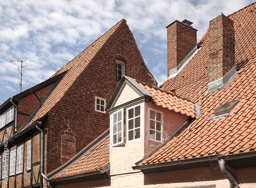 Photo: Dachlandschaft in Lübeck Dachlandschaft in Lübeck