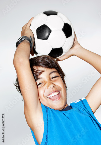 Photo: Happy jumping boy Happy jumping boy