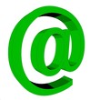 chiocciola verde web mail
