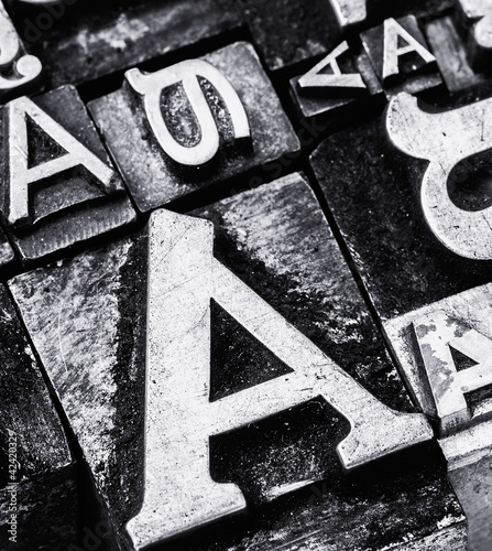Photo: metal letters metal letters