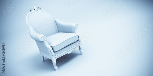 Illustration: Retro armchair Retro armchair