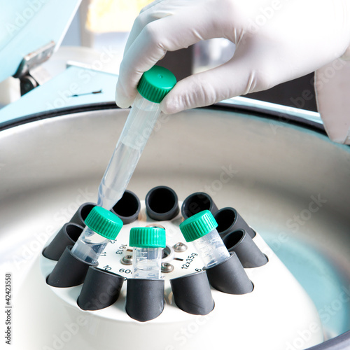 Photo: Centrifuge Centrifuge