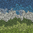 Vektor: Earth and sky abstract background. Vector, eps8. Earth and sky abstract background. Vector, eps8.