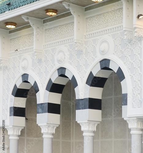 Photo: Makkah Kaaba pillars outdoors Makkah Kaaba pillars outdoors
