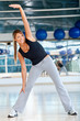 Foto : Woman stretching Woman stretching