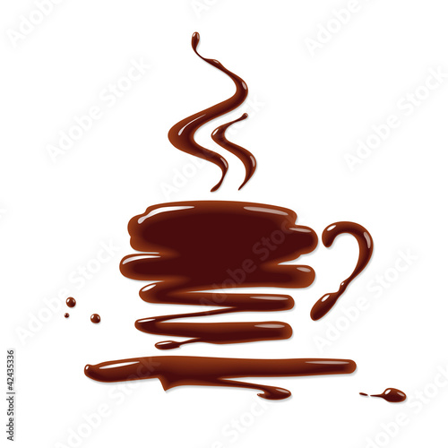 Vector: Chocolate cup Chocolate cup