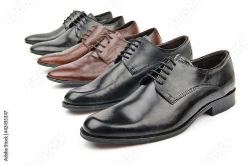Photo: Male shoes in fashion concept Male shoes in fashion concept