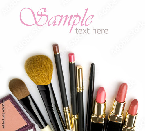Photo: Various cosmetics Various cosmetics