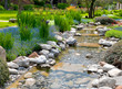 Photo: garden with pond in asian style garden with pond in asian style