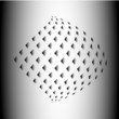 Vector: Fondo astratto in bianco e nero. Fondo astratto in bianco e nero.