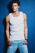 Photo: young european male young european male