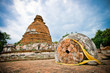 Old Siam Temple of Ayutthaya, Thailand (UNESCO word heritage)