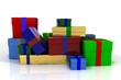Stapel Geschenke
