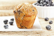 Foto: Fresh Homemade blueberry Muffin Fresh Homemade blueberry Muffin