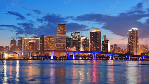 Foto: Miami night scene Miami night scene