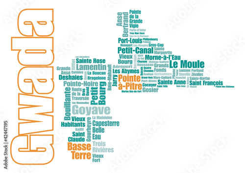 Vector: Guadeloupe Guadeloupe