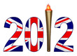 Illustration: 2012 torch 2012 torch