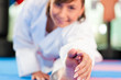 Martial Arts sport training in gym