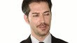 businessman, facial expressions series, doubts