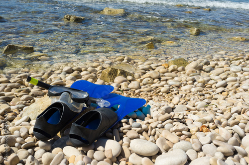 Photo: Snorkeling equipment Snorkeling equipment