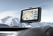 Navi in einem Auto