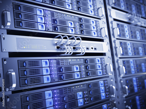 Photo: Computer servers Computer servers