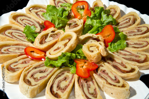 Photo: rotolo di focaccia ripiena rotolo di focaccia ripiena