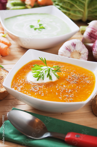 Photo: Carrot soup Carrot soup
