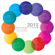 2013 rounded calendar EN