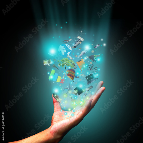 Photo: Hand holding object Hand holding object