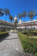 Photo: Courtyard at the church of San Francisco in Quito, Ecuador Courtyard at the church of San Francisco in Quito, Ecuador