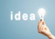 light bulb, concept idea
