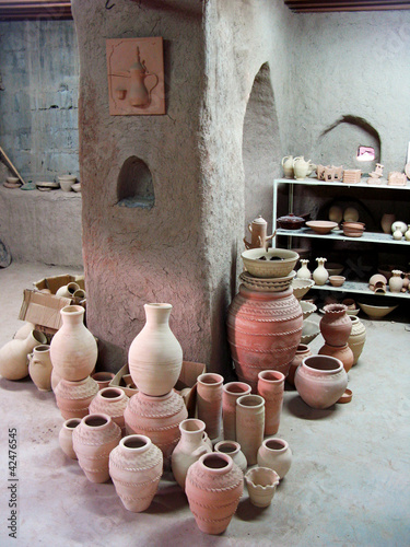 Photo: Bahla Pottery Market in Oman Bahla Pottery Market in Oman