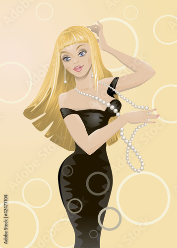 Vektor: Fasion girl Fasion girl