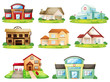Houses and other building