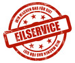 Sternen Stempel grunge WMDFS EILSERVICE