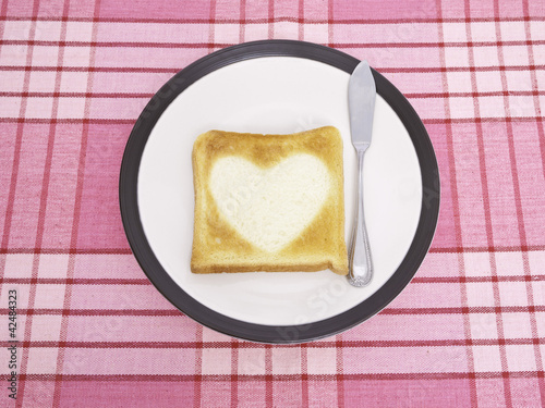Photo: Heart Toast Heart Toast
