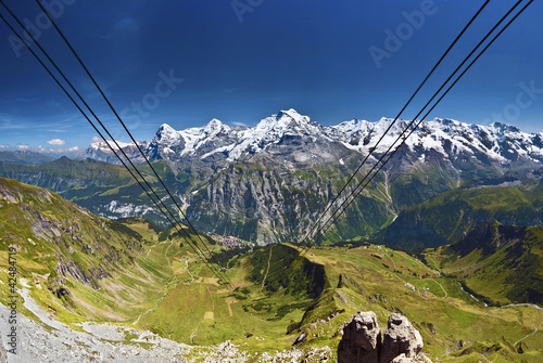 Photo: Eiger, Mönch & Jungfrau vom Schilthorn Eiger, Mönch & Jungfrau vom Schilthorn