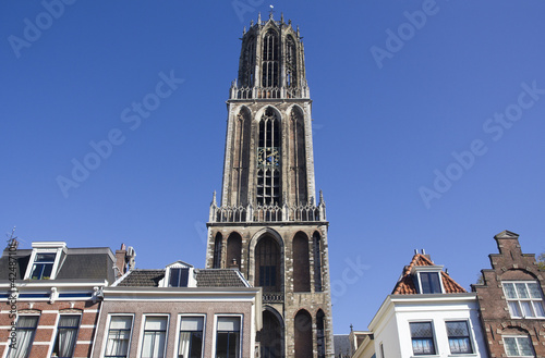 Photo: Dom Tower of Utrecht, Holland Dom Tower of Utrecht, Holland