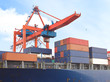 Quayside crane