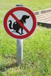 Verbotsschild