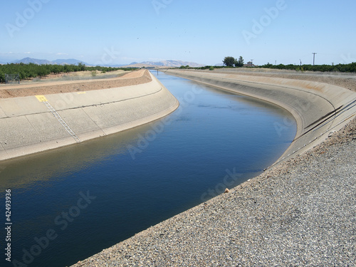 Photo: Irrigation Canal Irrigation Canal
