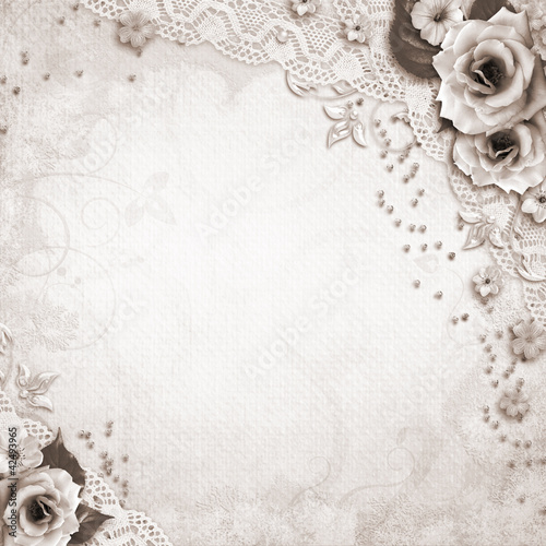 Illustration: Elegance wedding background Elegance wedding background