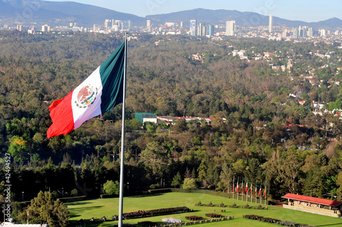 Photo: Giant Mexican national flag Giant Mexican national flag