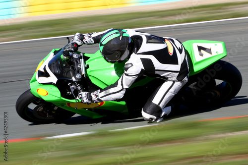 Photo: motorcycle race motorcycle race