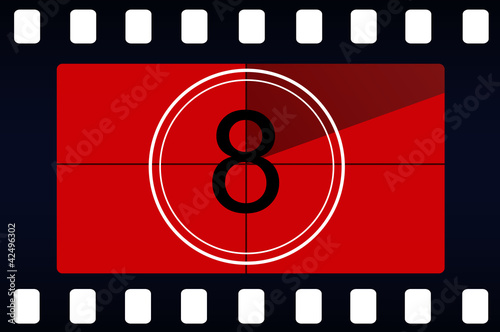 Illustration: Film countdown Film countdown